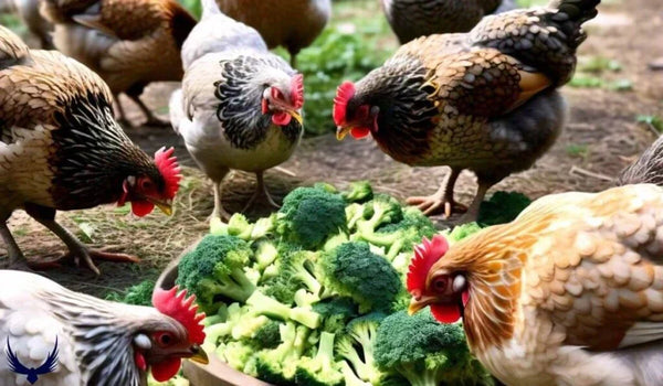 Chickens Eat Broccoli