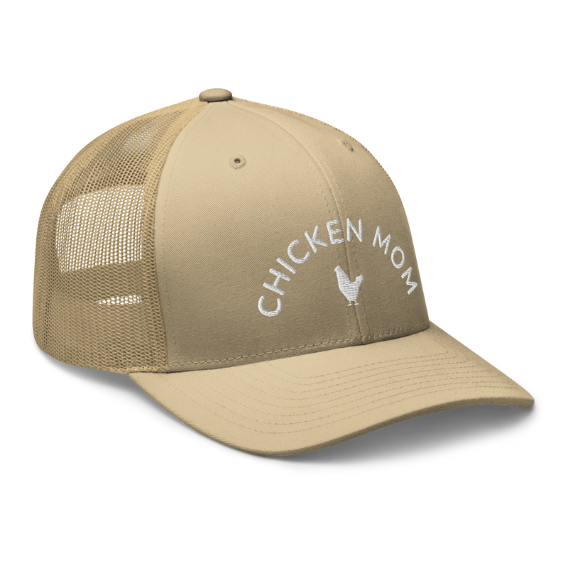 Chicken Mom Trucker Cap